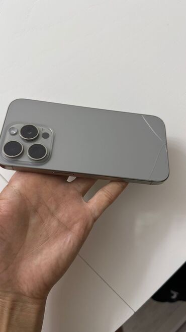 сушилка для овощей и фруктов купить бишкек: IPhone 15 Pro, Б/у, 256 ГБ, Natural Titanium, 91 %