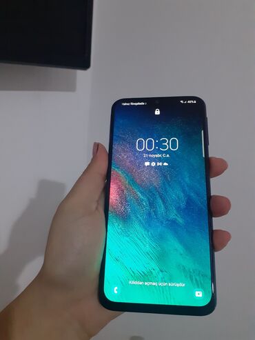 Samsung: Samsung Galaxy A52, 64 GB, rəng - Göy, Barmaq izi, İki sim kartlı