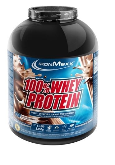 kökəlmək üçün protein: Ironmaxx 100 % Whey protein. Almaniya istehsalıdır