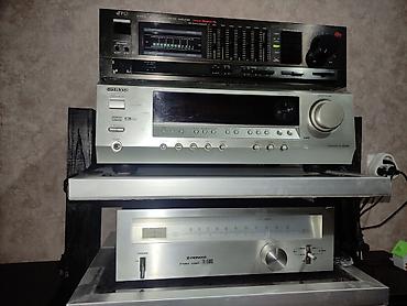 Səs gücləndiriciləri: - Onkyo AV RECEİVER TX-SR304E - Pioneer CT-400 stereo kaset deki - — 6