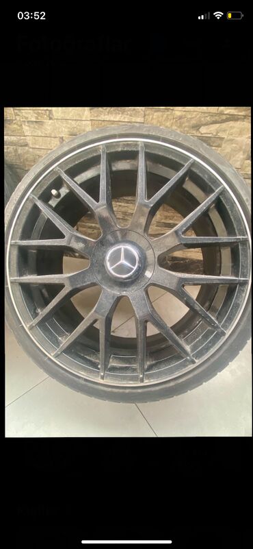 masin ucun tent: Disk təkər Mercedes-Benz R 20, 5 Boltlu