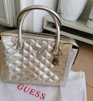 Torbe: Torba za rame, Guess, Materijal: Koža — 8