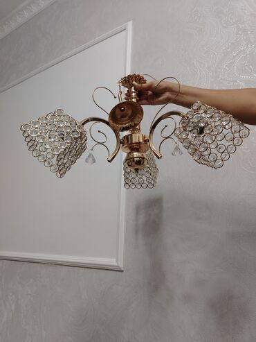Xalçalar: Çılçıraq, 3 lampa, Metal