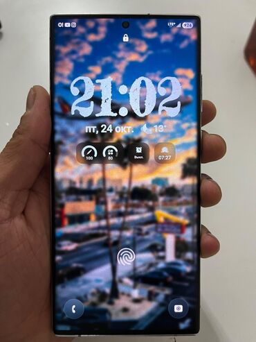телефон ультра: Samsung Galaxy S22 Ultra, Б/у, 512 ГБ, цвет - Белый, eSIM