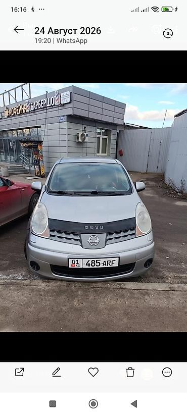 нисан кубе: Nissan Note: 2007 г., 1.3 л, Механика, Бензин, Хэтчбэк — 1