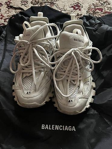 Кроссовки Balenciaga Track, цвет белый. - Размер: 41 (указан на