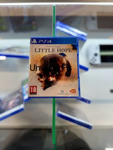 человек паук ps4: Little hope Игры на ps Ps игры Видео игры Игровые диски Диски ps