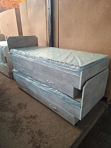 bunk bed: Односпальная кровать, Новый, С матрасом, длина - 190 см — 4
