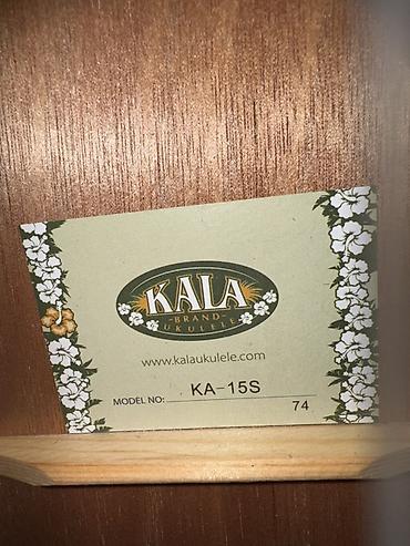 Другие музыкальные инструменты: Укулеле Kala KA-15S (сопрано) В идеальном, практически новом — 3