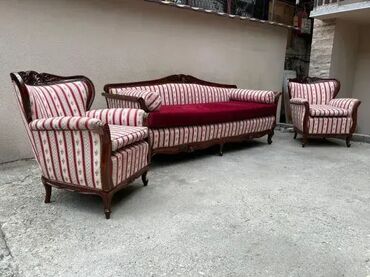 Stilske garniture: Stilska garnitura DJORĐEVIĆ - Bidermajer mebl - EXTRA STANJE U — 5