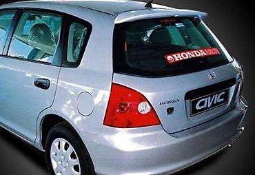 SPOJLER KACKET HONDA CIVIC (00-05) 5VRATA | Spojler Kačket za zadnja