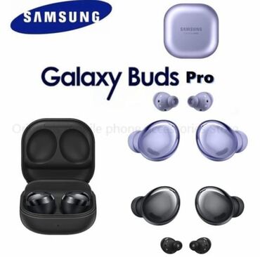 samsung bluetooth qulaqciq qiymeti: ✅ Galaxy Buds Pro Nausnik 🟢5-6 saat zaryatka saxlayir 🟢Qulaqlıq