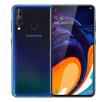 телефон samsung: Samsung Galaxy A60, Б/у, 128 ГБ, 2 SIM