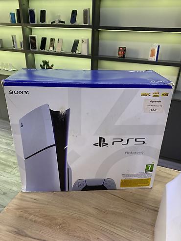 playstatio: Playstation 5 Slim 🎮 SONY PLAYSTATION 5 — SATIŞDA! 🔥 Çox az istifadə — 4