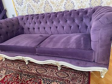 salon divanları: Divan, İşlənmiş, Açılmayan, Bazasız, Vеlur parça — 4