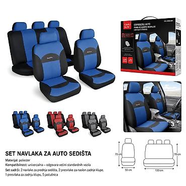 Auto presvlake: KMT Navlaka za auto sedišta – sportski model - Brend: Kmt style - — 1