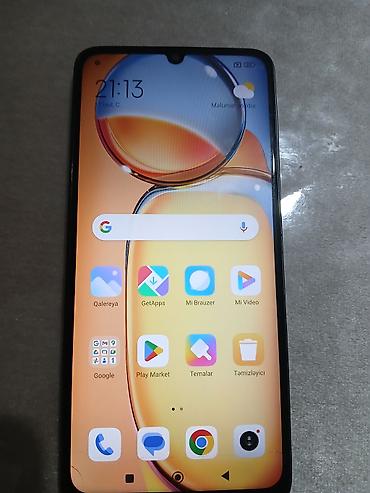 huawei mate 30: Redmi 13C, 128 GB, rəng - Mavi, Face ID, Barmaq izi, İki sim kartlı — 3
