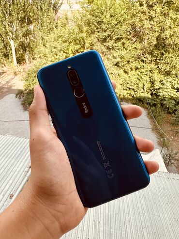 телефоны редми б у: Redmi, Redmi 8, Колдонулган, түсү - Көгүлтүр, 2 SIM