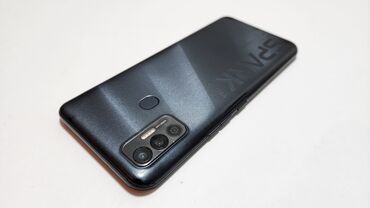 телефон 7: Tecno Spark 7 | 64 ГБ | цвет - Серый | Гарантия | Отпечаток пальца