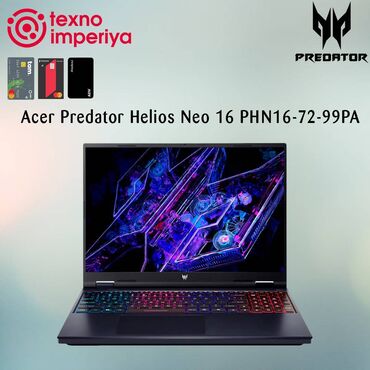 acer liquid e2 duo: Yeni Acer Predator, 16 ", Intel Core i9, 1 TB, Pulsuz çatdırılma