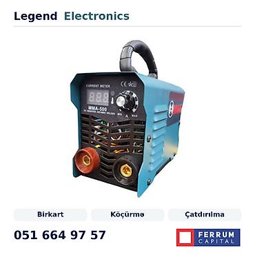 Elanın başlığı: Qaynaq Aparatı BI-500A Qaynaq Aparatı BI-500A –