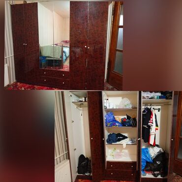 Matraslar: İşlənmiş, Açılan, 4 qapılı Düz dolab, Dolab-asılqan