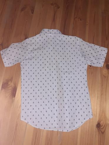 mattpear classic m plus: Uşaq köynəyi – qısqol, düyməli - Ölçü: 10 - Material: 100% pambıq — 3