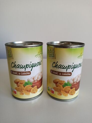Prehrambeni proizvodi: Sampinjoni u konzervi
170 grama