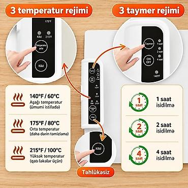 su qantel: Elektrik sobası Stolüstü, 4 gözlü, Yeni — 2