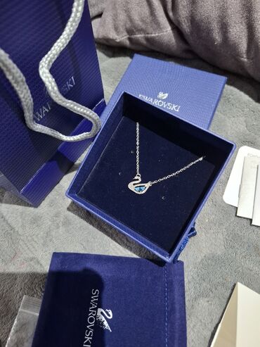 Ogrlice: Ogrlica sa priveskom, Swarovski, Materijal: Cirkon — 8