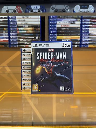 video dvd: Marvel Spiderman Miles Morales-PS5 diski Oyun diski tam işlək — 1
