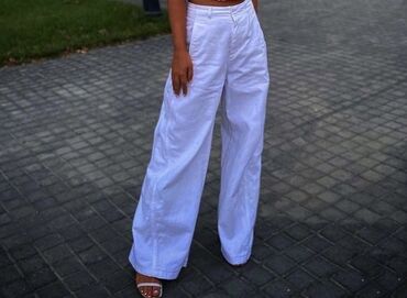 Брюки: Women's Pant Zara, S (EU 36), цвет - Белый