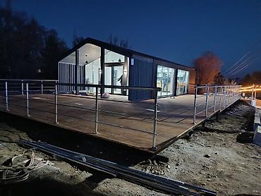 Готовые перила: Готовые перила, Материал: Нержавеющая сталь, Для лестницы, Новый — 14