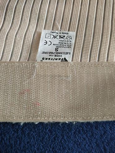 variteks varis çorabı: Məhsul: Variteks Elastic Cross/Osu/Lumbar Corset (Kod: 130), ölçü S — 3