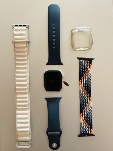 Smart saatlar: İşlənmiş, Smart saat, Apple, Kamera, rəng - Gümüşü