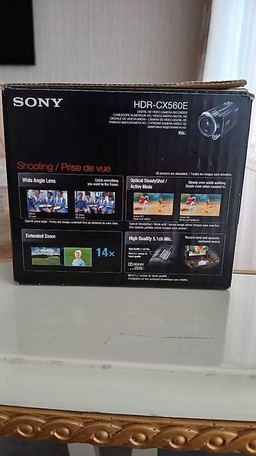 sur mikrofon: Video kamera Sony hdr-cx 560 full hd 1920-1080 video,12.3 mg foto,foto — 4