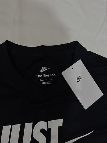 just do it: Мужская футболка, M, Nike, Новый, цвет - Черный, Самовывоз — 2