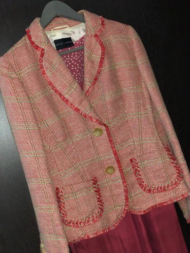 розовый пиджак: Lady Style, M (EU 38), цвет - Розовый