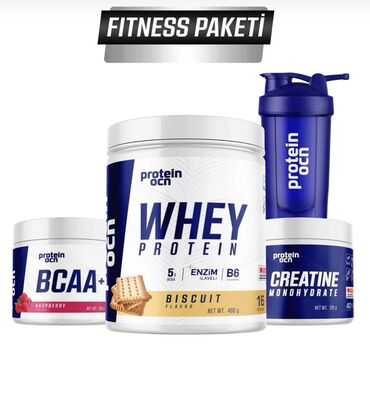 Nərdlər: Fitness paketi – Protein OCN brendindən tam dəst Dəst tərkibi: - Whey