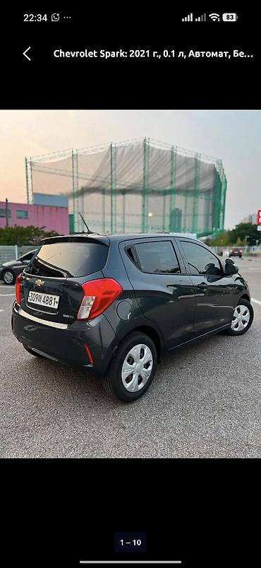 ткани на авто: Chevrolet Spark: 2021 г., 0.1 л, Автомат, Бензин, Хэтчбэк — 2