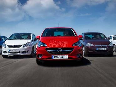 auto maglenke: POLOVNI DELOVI ZA OPEL CORSA C, CORSA D, CORSA E OD 2000. DO 2019 — 2