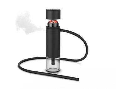 uzun pencekler: Kompakt stolüstü şisha (portativ nərgilə) – müasir və minimalist