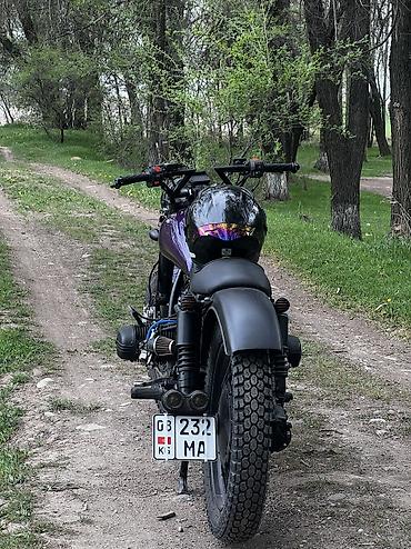 реплика мото: Мотоцикл урал в стиле боббер 1991 год 750куб полное переоформление - — 7