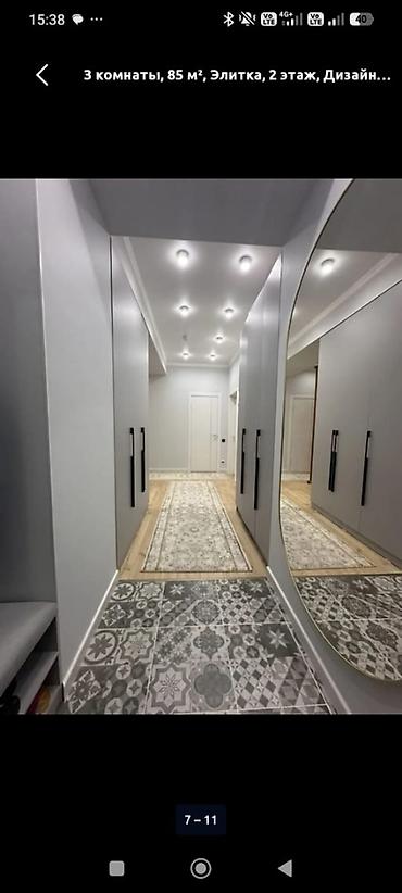 Продажа квартир: 3 комнаты, 85 м², Тунгуч мкр Элитка, 2 этаж, Евроремонт at lalafo.kg — 7 Продажа квартир: 3 комнаты, 85 м², Тунгуч мкр Элитка, 2 этаж, Евроремонт — 7