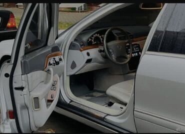 мерседес бенс эшка: Mercedes-Benz S-Class: 2000 г., 4.3 л, Автомат, Бензин, Седан