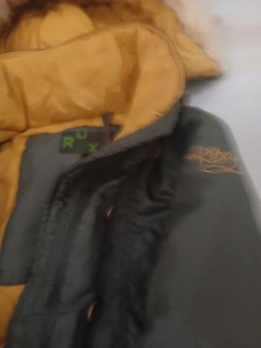 eldo design: Zimska jakna sa kapuljačom i krznom - Boja: spolja tamno maslinasta — 3