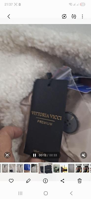 Пальто: Пальто Vittoria Vicci, арт. 1-22-2-0-0-7447 - Цвет: молочный (02) - — 6
