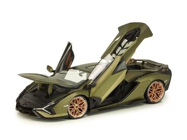детский електромобиль: Игрушечная машинка металлическая Lamborghini Sian «АвтоЭксперт»