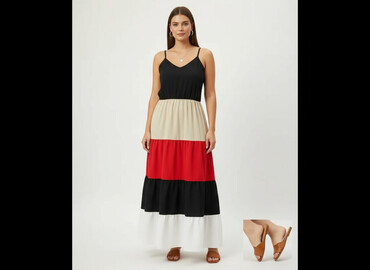 sukienki maxi dopasowana na wesele: Women`s dress, size S