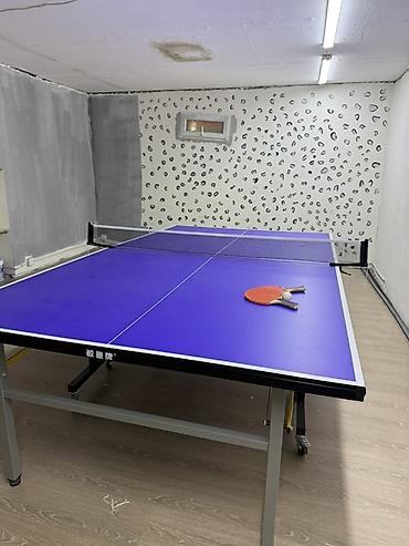 Бильярдные столы: 🏓 Стол тенниси сатылат! Жаңы абалда, болгону 2–3 жолу гана ойнолгон — 1